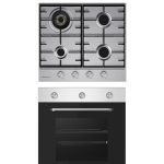 Campomatic Built-in Bundle | 60cm Oven Gas/Gas +Top SxS