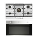 Campomatic Built-in Bundle | 90cm Oven Gas/Gas +Top SxS