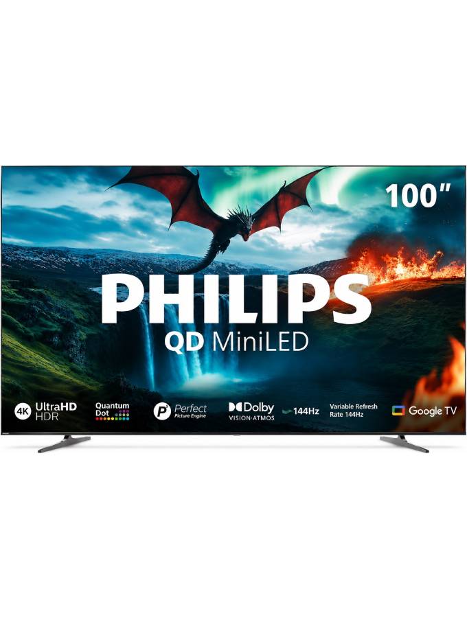 100MLED800-56-TV.jpg Philips 100' 4K UHD MiniLED 144HZ TV 100MLED800/56 - Image 1