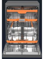 Campomatic 15 Setting Dishwasher Black Glass - DW99CB - Image 2