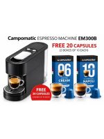 Campomatic XL 20 Bar Espresso Capsule Machine – EM300B - Image 2